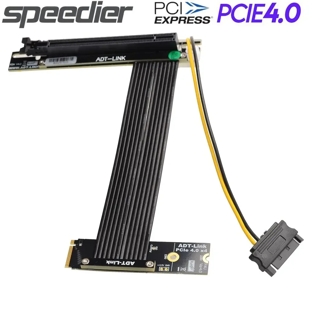 Pcie Riser Cable - ADT-Link Universal PCI-E 4.0 X16 To