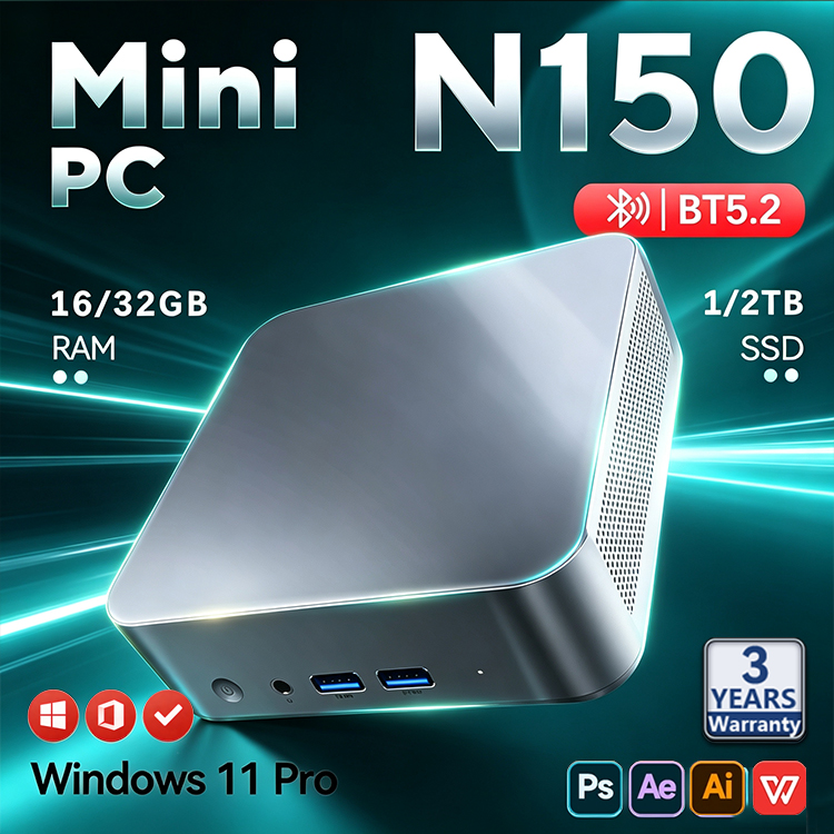 Pc Gaming Used - 2026 Intel N150 Mini PC Protable