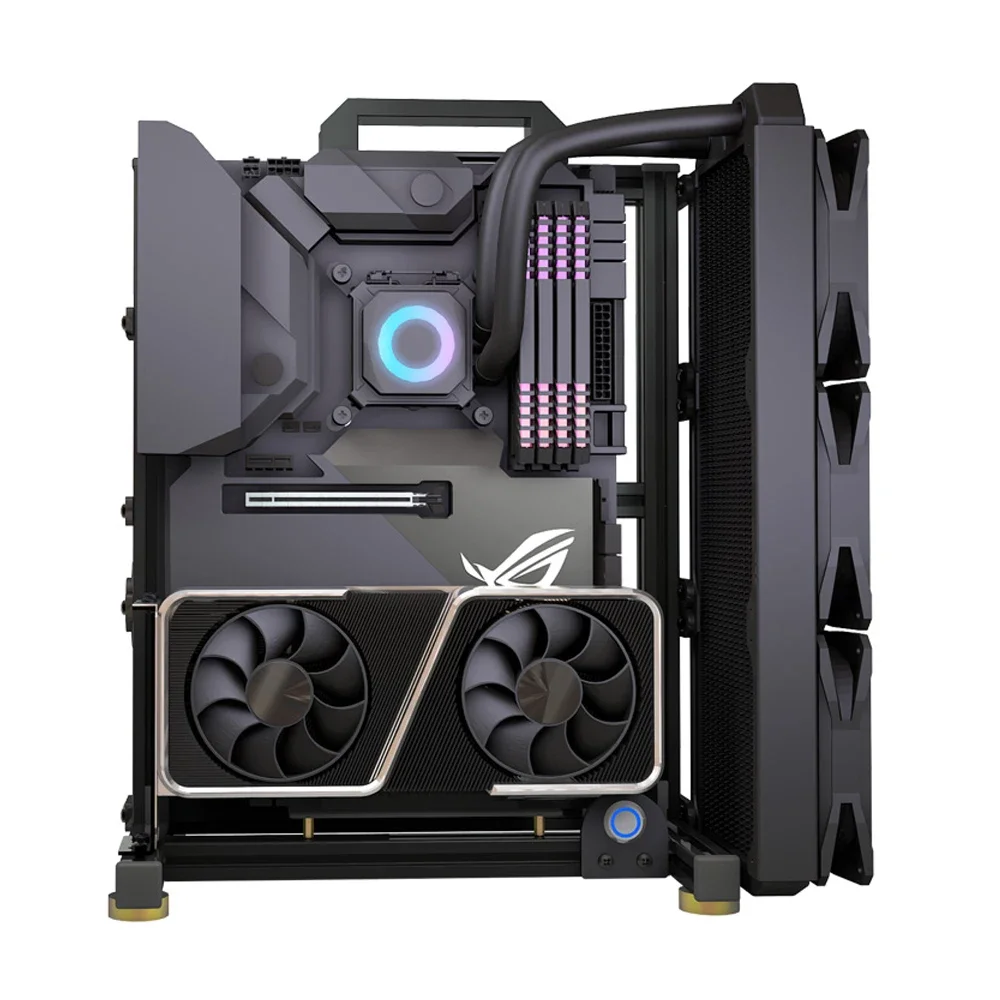Pc Gaming Center - Modding EATX Open PC Case Frame