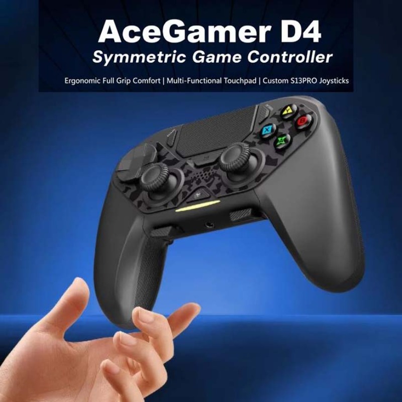 Pc Gaming Lounge - AceGamer D4 Wireless Steam Controller Symmetric