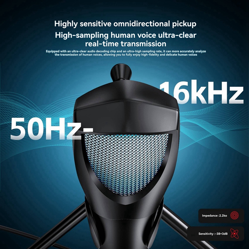 Gaming Microphone - Gaming Microphone Professional Desktop USB Condenser