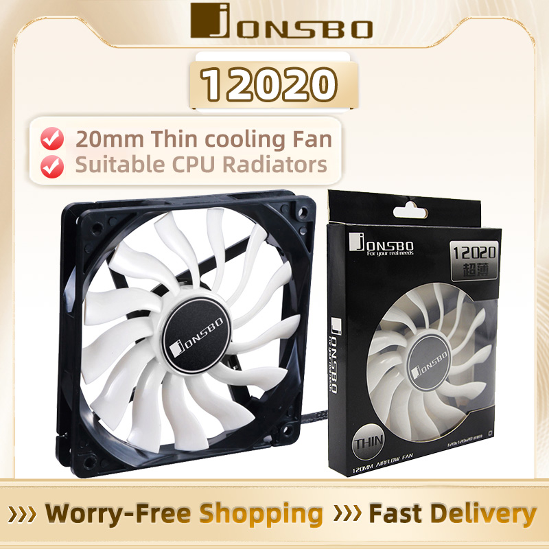 JONSBO 12020 120mm DC 12V 3Pin - Pc Gaming Case ulasan dan harga