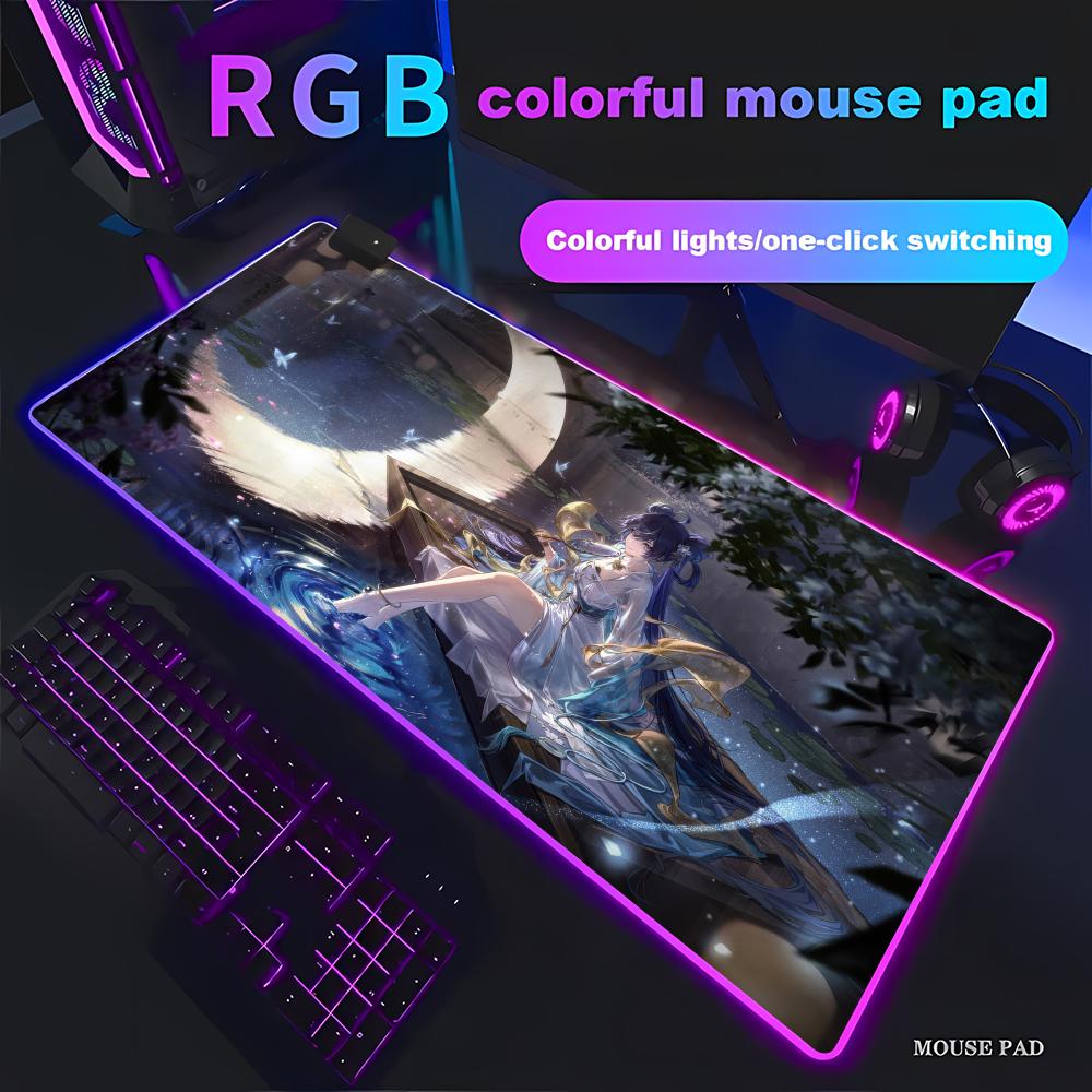 XXL Iuno RGB Gaming Mouse Pad  - Rgb Mousepad ulasan dan harga
