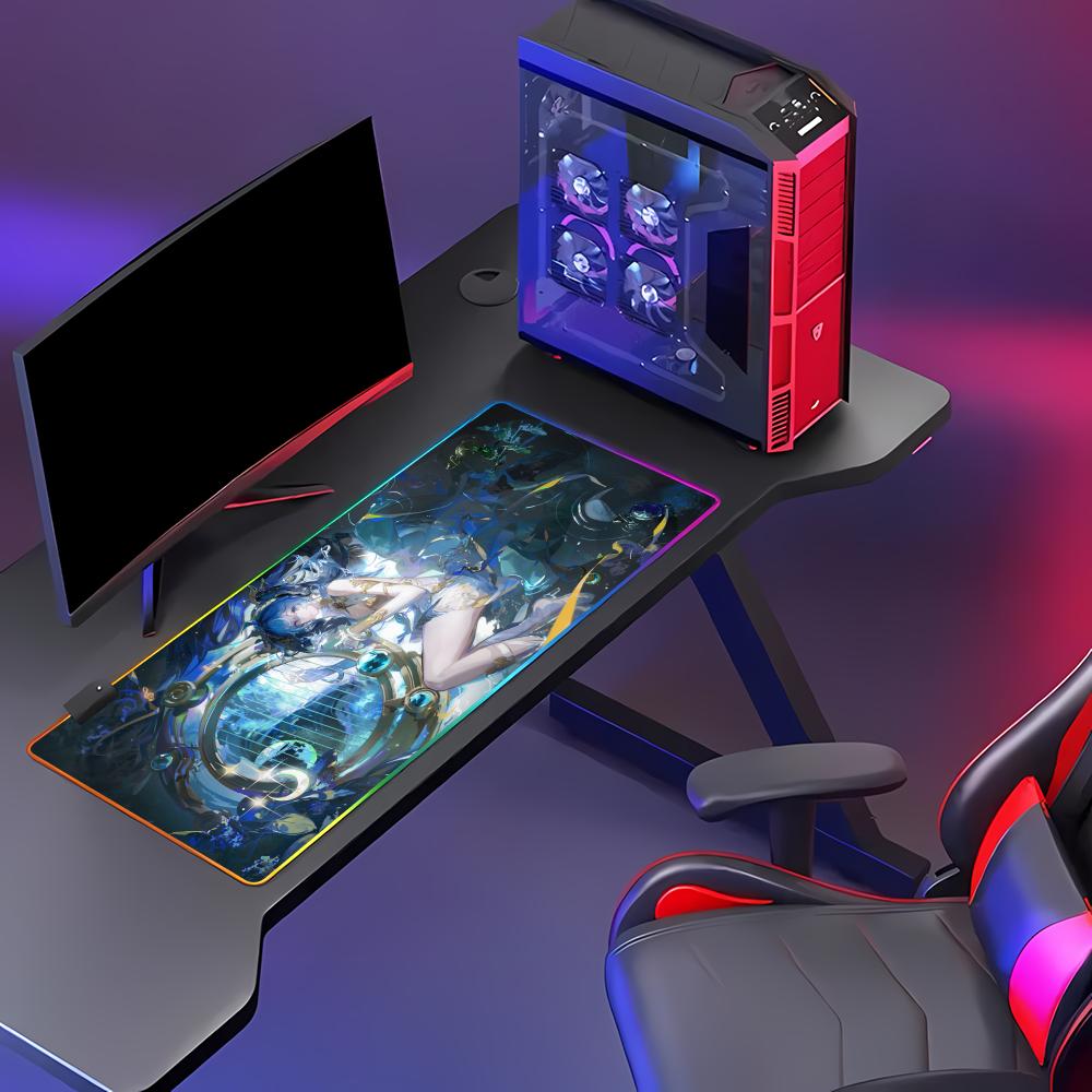 XXL Iuno RGB Gaming Mouse Pad  - Rgb Mousepad ulasan dan harga