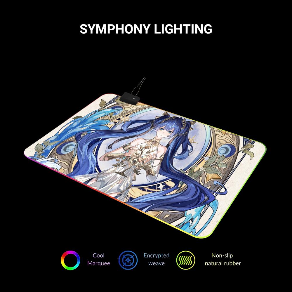 XXL Iuno RGB Gaming Mouse Pad  - Rgb Mousepad ulasan dan harga