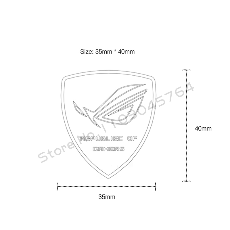 Computer Case Aluminum Sticker - Pc Gaming Lounge ulasan dan harga
