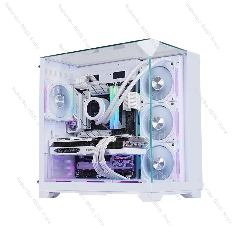 ATX Gaming PC Case Panoramic T - Pc Gaming Case ulasan dan harga