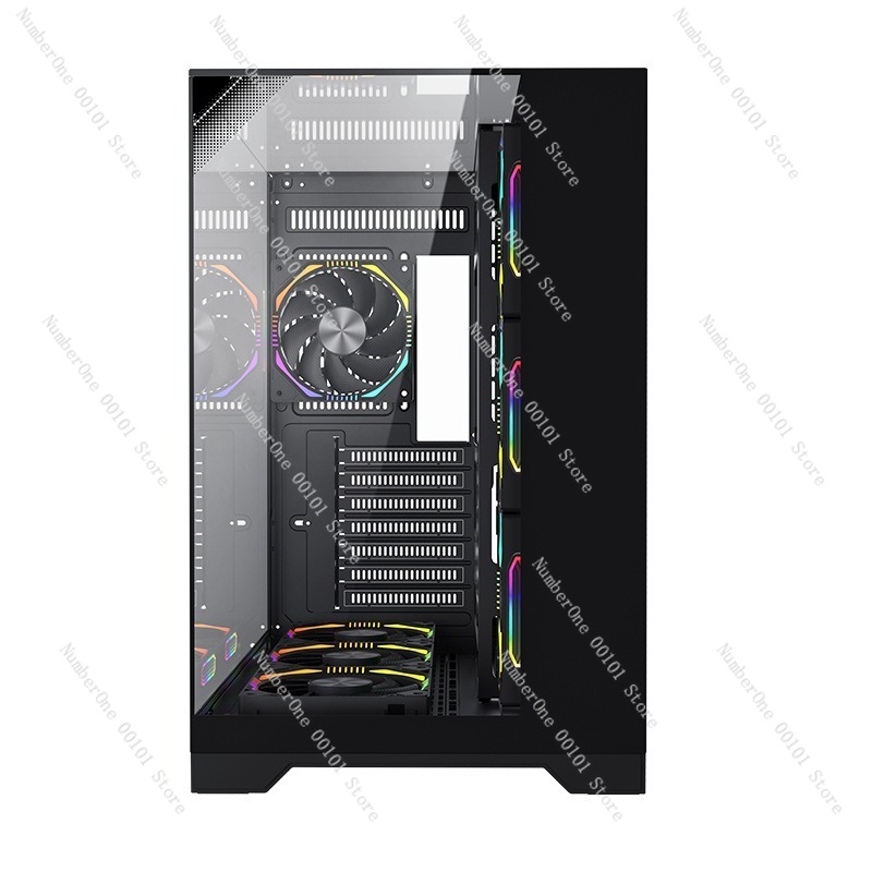 ATX Gaming PC Case Panoramic T - Pc Gaming Case ulasan dan harga
