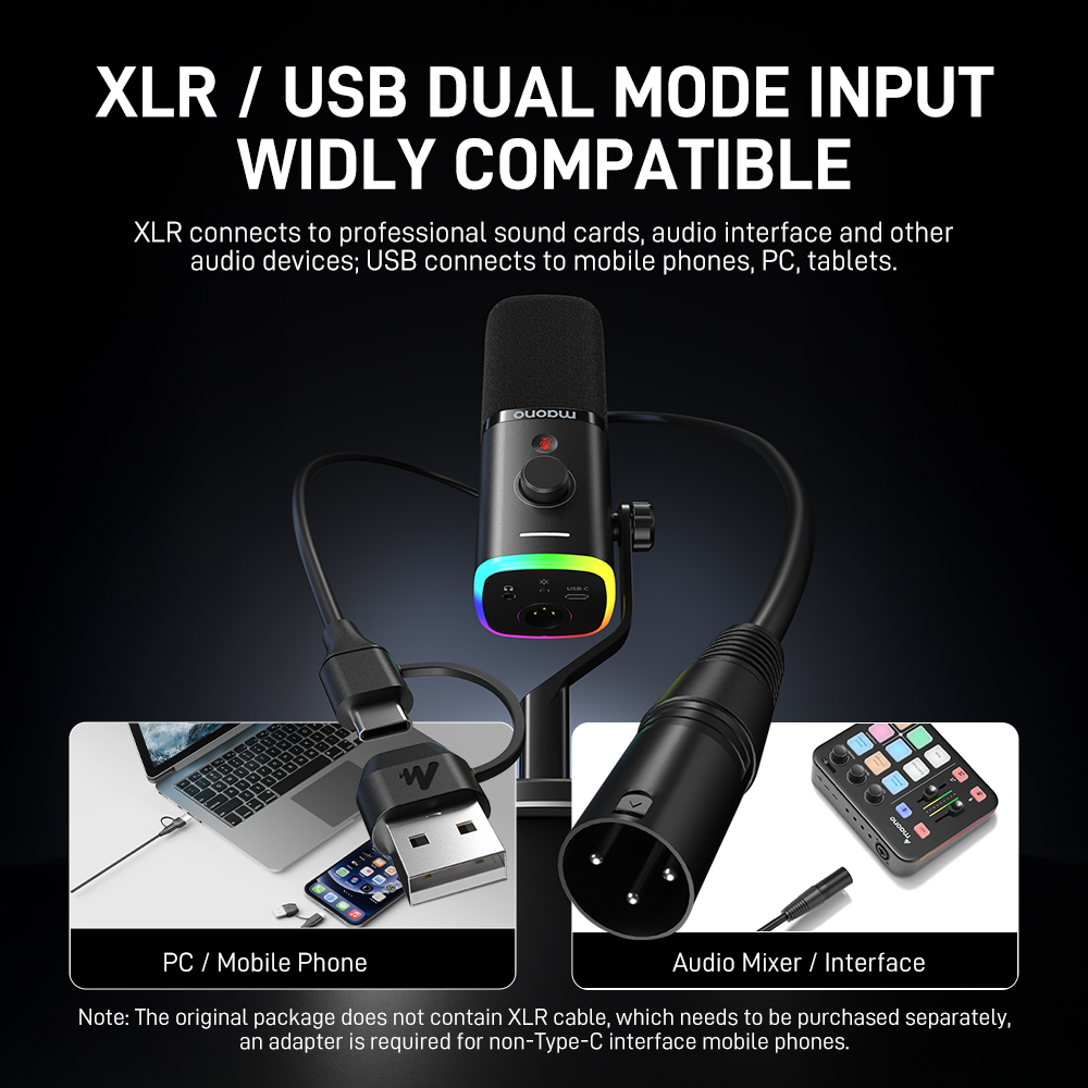 Maono PD100X Gaming Microphone - Gaming Microphone ulasan dan harga