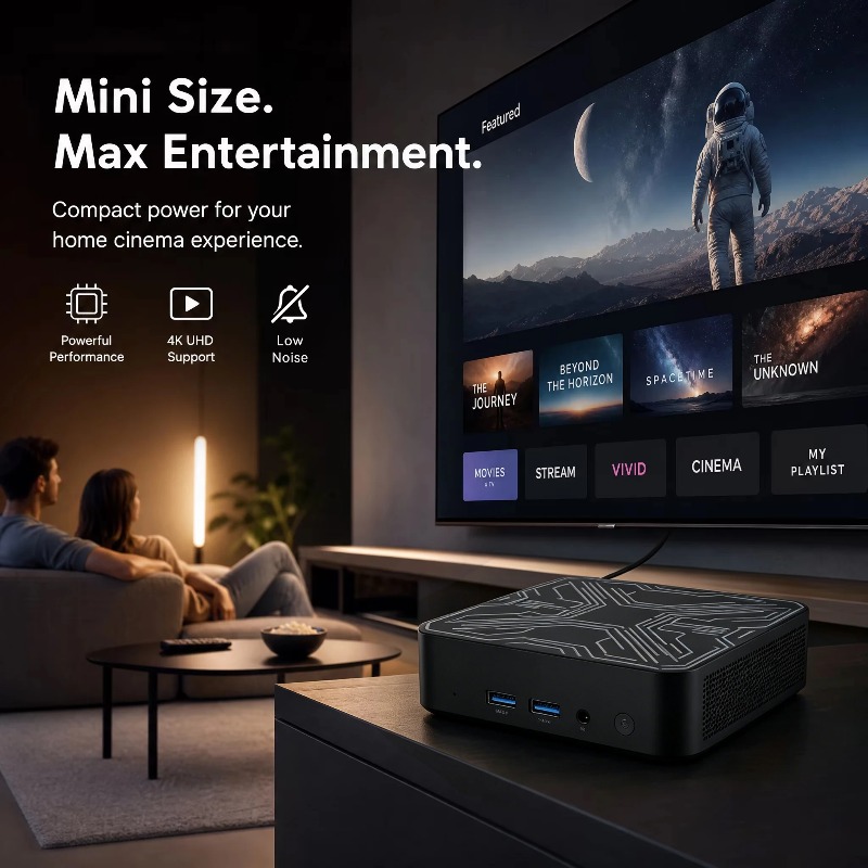 2026 New Mini PC Portable Inte - Pc Gaming Lounge ulasan dan harga