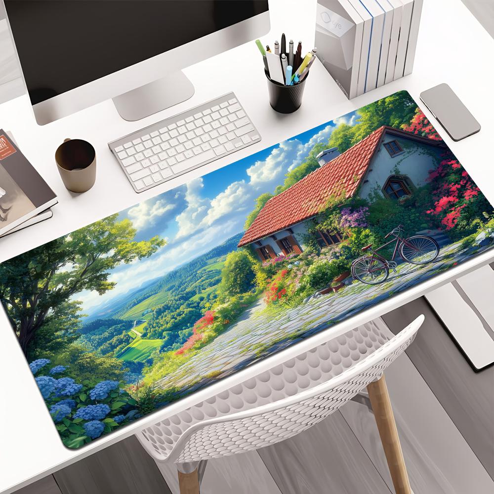 Summer Scenery and Orange Cat  - Pc Gaming Orange ulasan dan harga