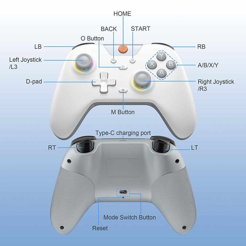 EasySMX X05 Wireless Gamepad B - Pc Gaming Lounge ulasan dan harga