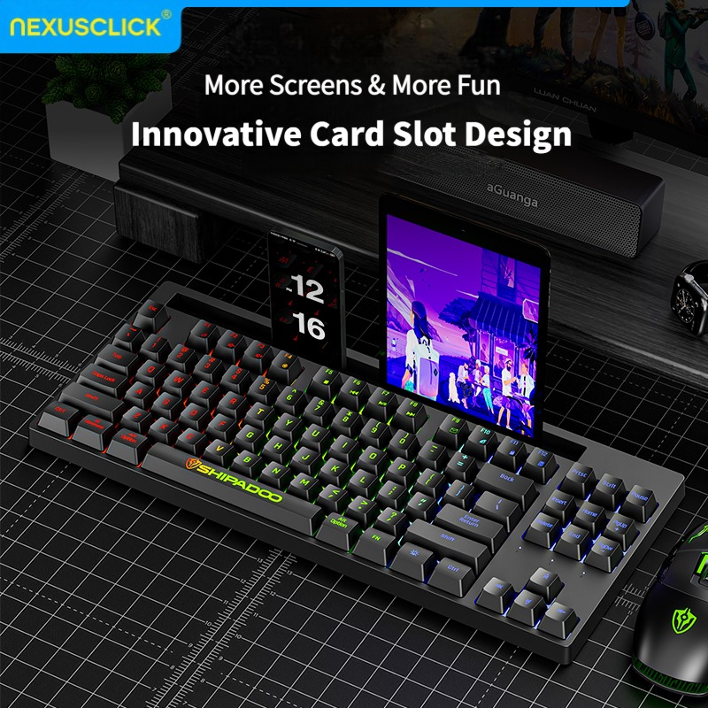 NexusClick Hot Sale 87 keys Ba - Pc Gaming On Sale ulasan dan harga
