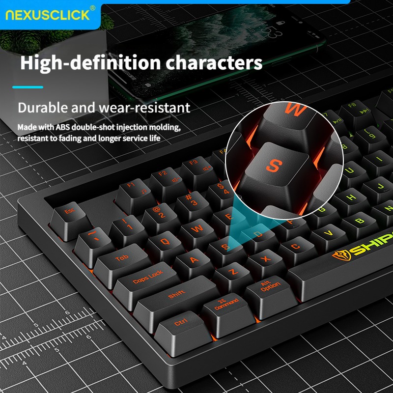 NexusClick Hot Sale 87 keys Ba - Pc Gaming On Sale ulasan dan harga
