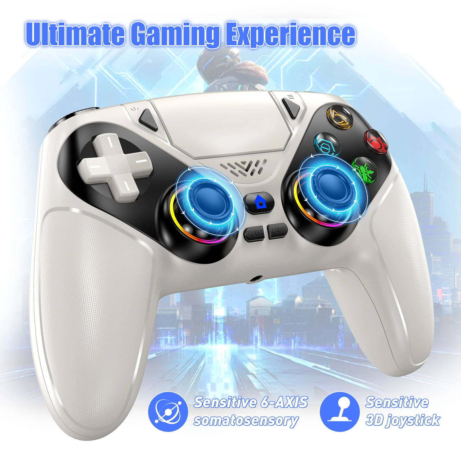 Wireless Controller Gamepad Fo - Pc Gaming Emulator ulasan dan harga
