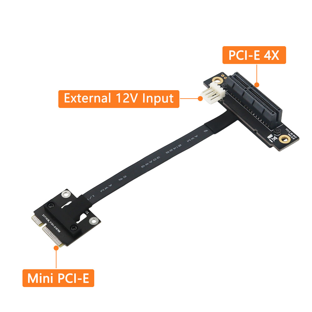 Add On Cards 270 Degree Mini P - Pcie Riser Cable ulasan dan harga