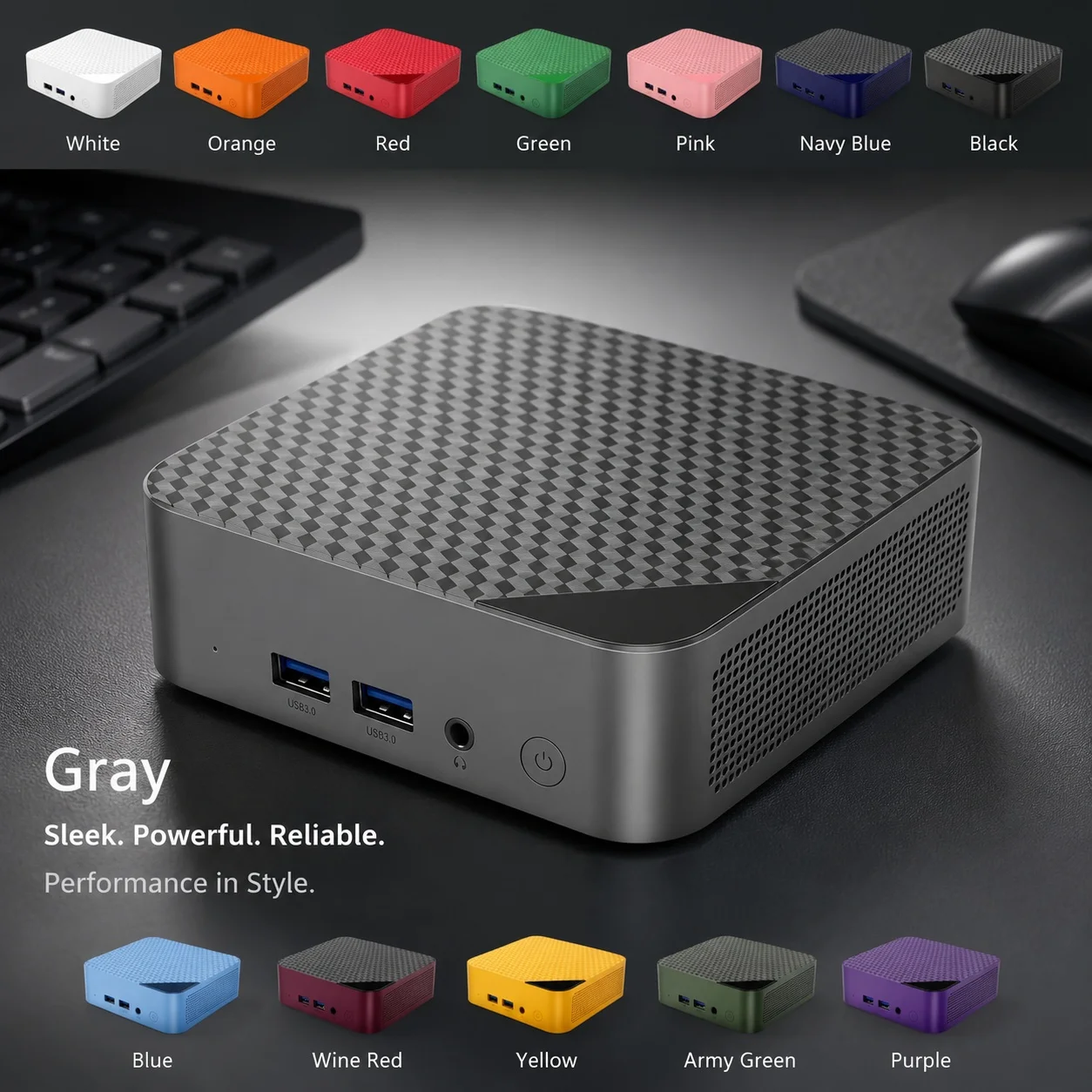 Stylish Compact Mini PC Intel  - Pc Gaming Video ulasan dan harga