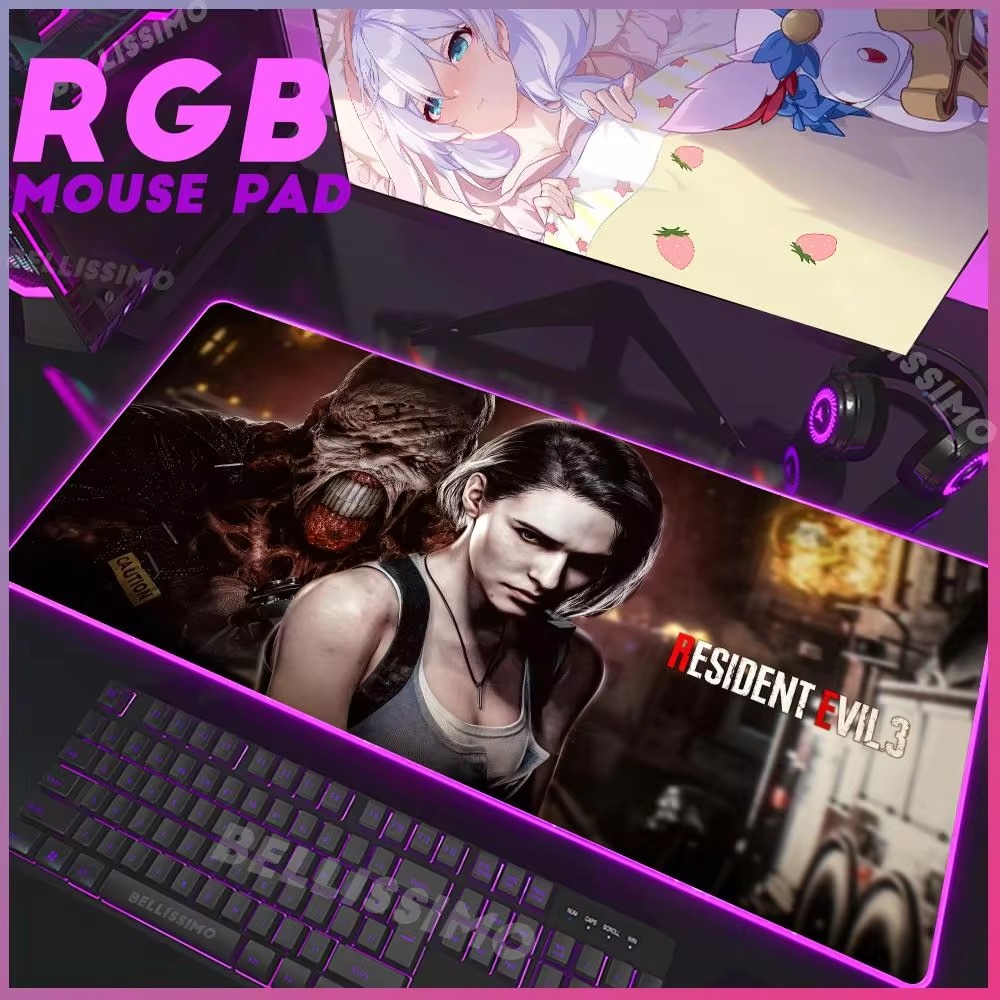 R_resident E_evil Serie RGB Ga - Rgb Mousepad ulasan dan harga