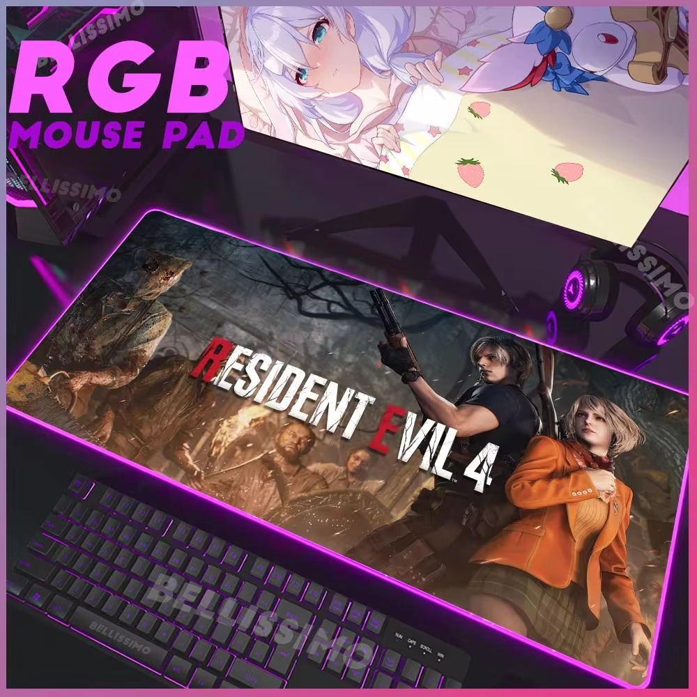 R_resident E_evil Serie RGB Ga - Rgb Mousepad ulasan dan harga