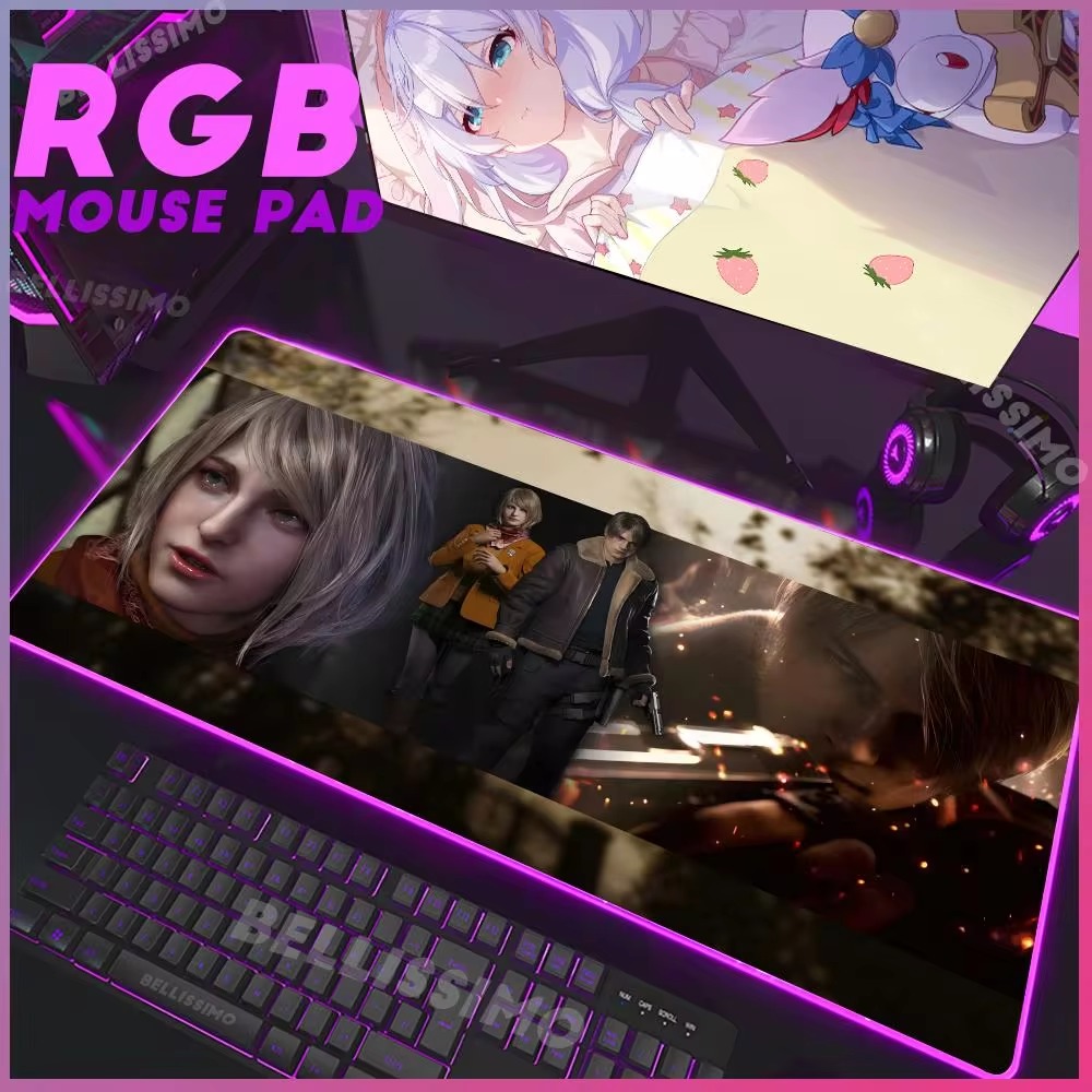 R_resident E_evil Serie RGB Ga - Rgb Mousepad ulasan dan harga