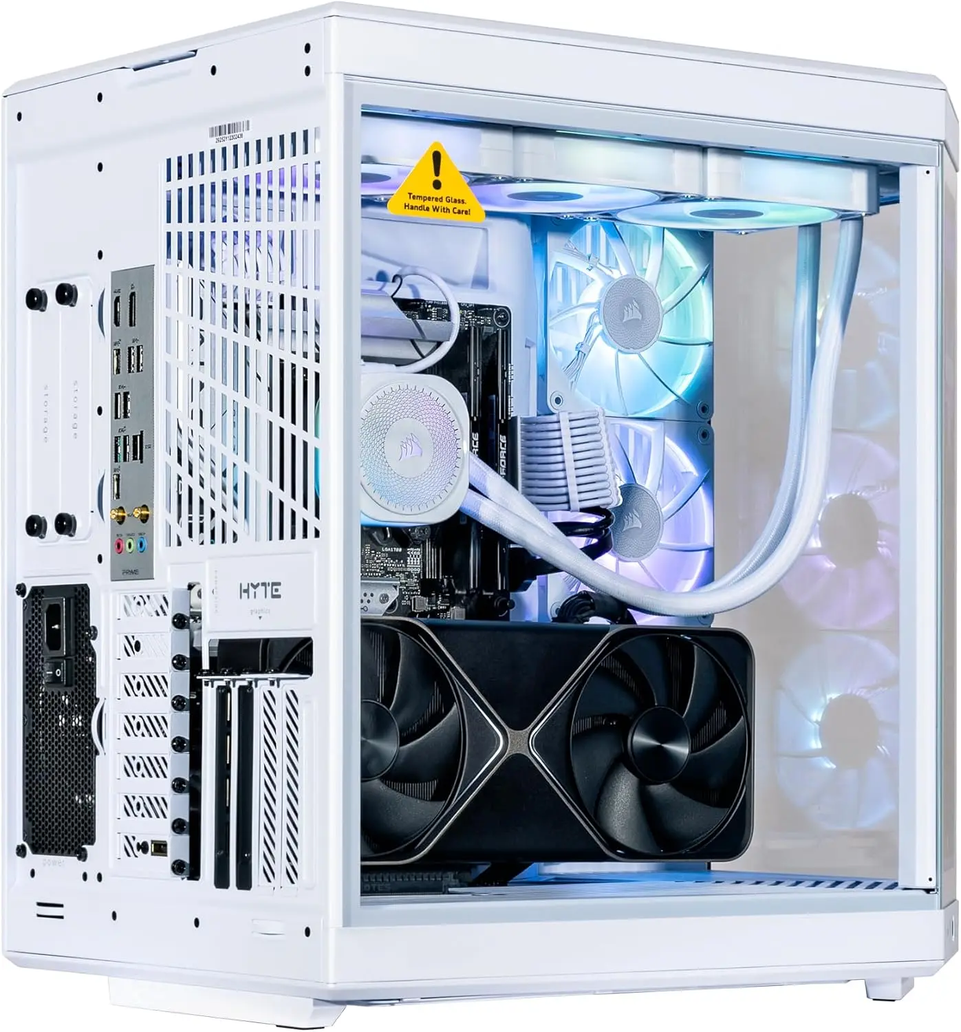 Velztorm LCD White Praetix Cus - Pc Gaming Y70 ulasan dan harga