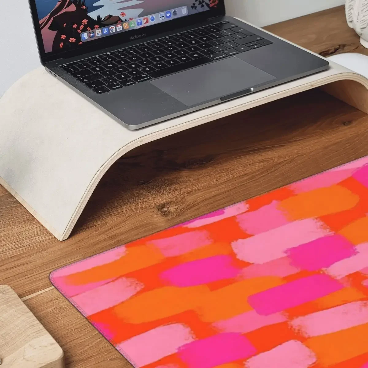 Abstract, Pink And Orange, Pai - Pc Gaming Orange ulasan dan harga