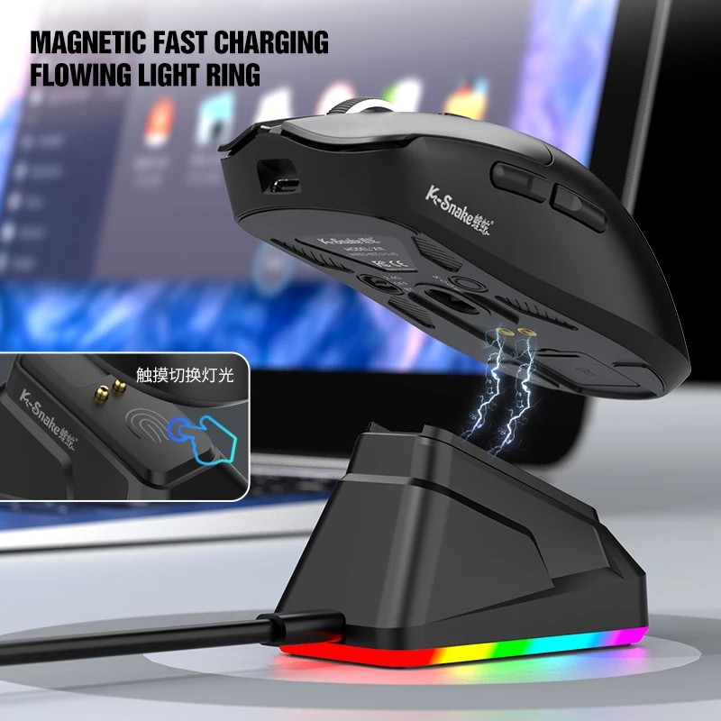 KS X11 Multi‑Color Wireless Mo - Pc Gaming Orange ulasan dan harga