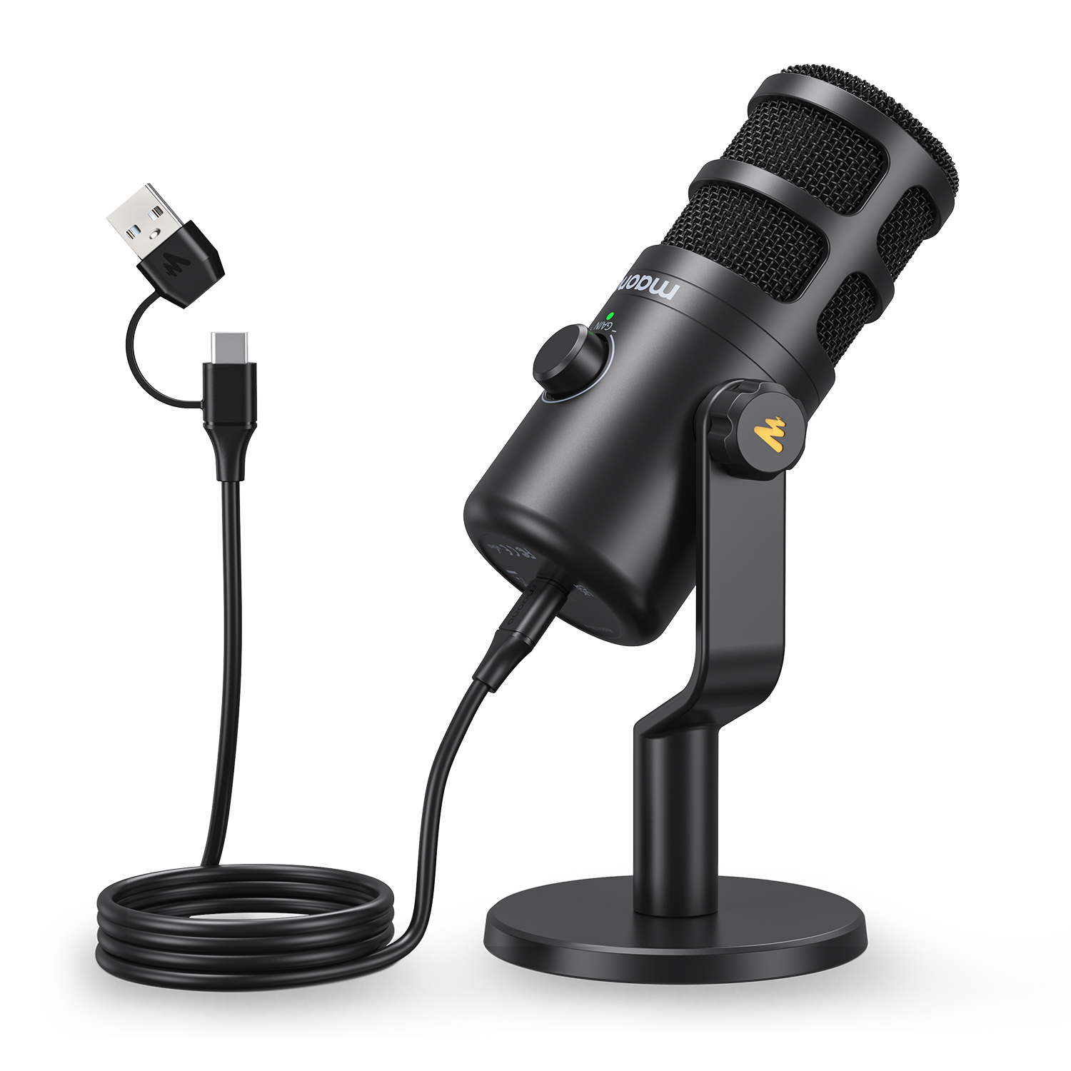 Maono PD100U USB Dynamic Micro - Gaming Microphone ulasan dan harga
