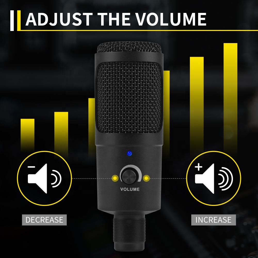 XTUGA K30 Professional Wired S - Gaming Microphone ulasan dan harga