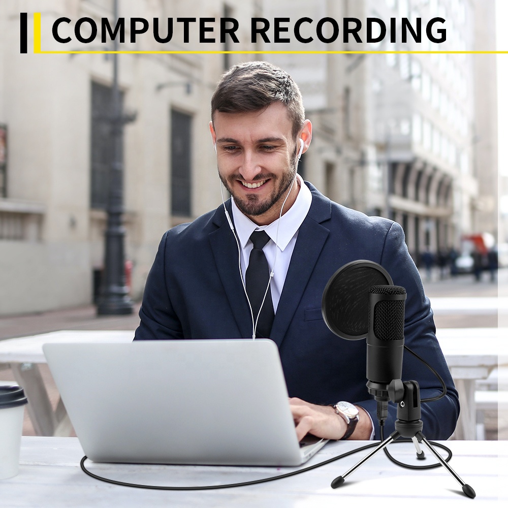 XTUGA K30 Professional Wired S - Gaming Microphone ulasan dan harga