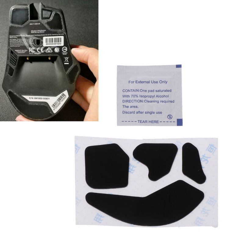2 Sets 0.6mm Mouse Skates Stic - Rgb Mousepad ulasan dan harga