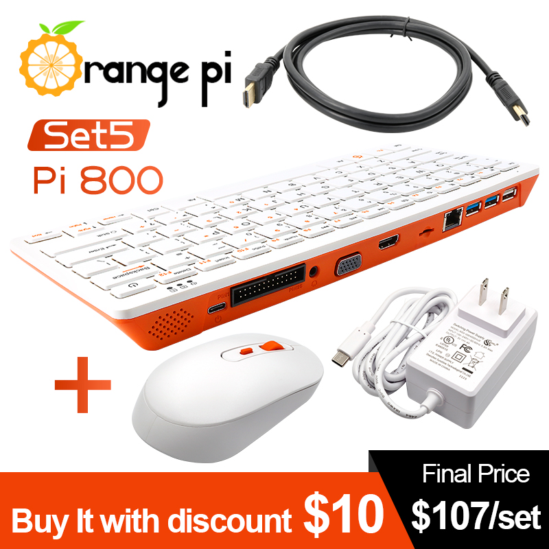 Orange Pi 800+5V4A Type-C Powe - Pc Gaming Orange ulasan dan harga