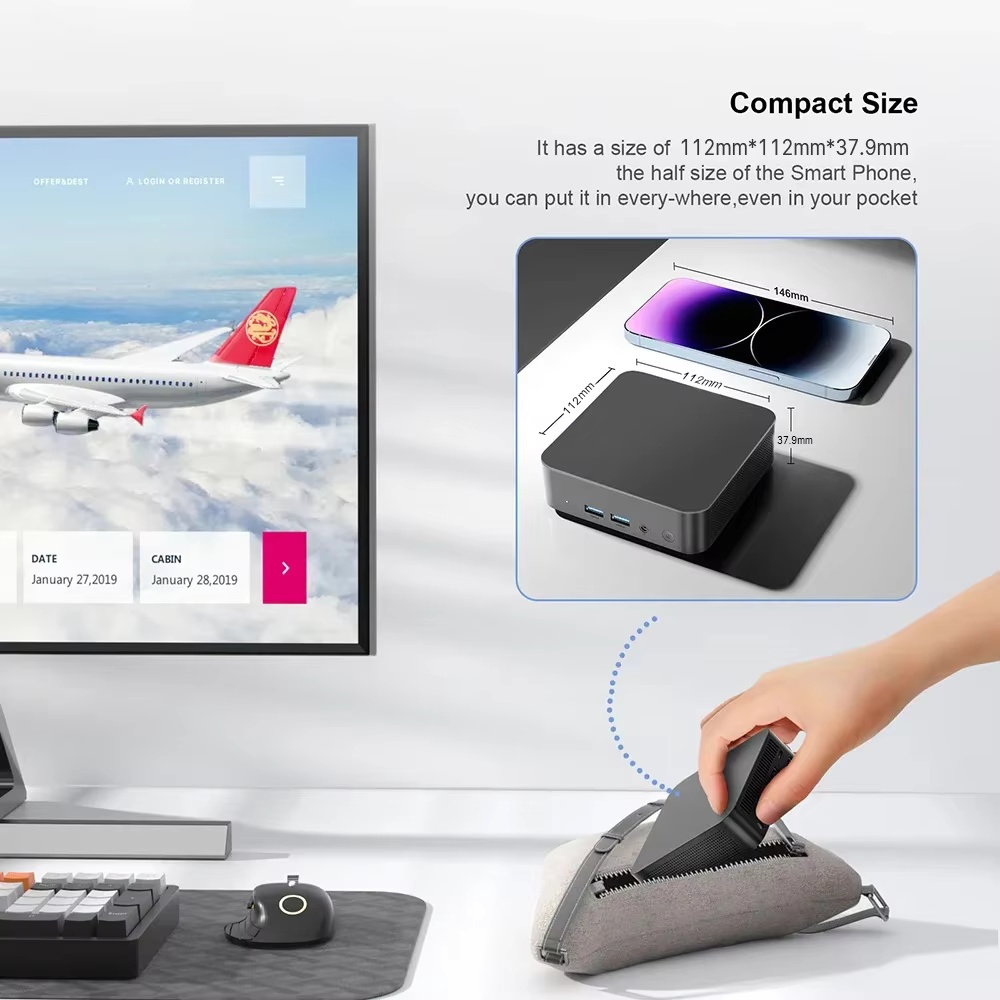 2026 Intel N150 Mini PC Protab - Pc Gaming Used ulasan dan harga