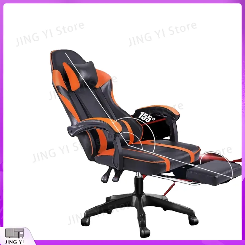 Adjustable Orange Gaming Chair - Pc Gaming Orange ulasan dan harga