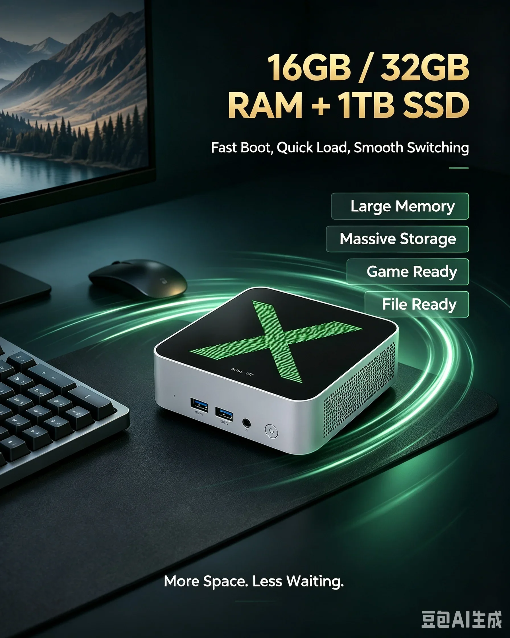 X Mini PC Core N150 Win11｜32GB - Pc Gaming Video ulasan dan harga