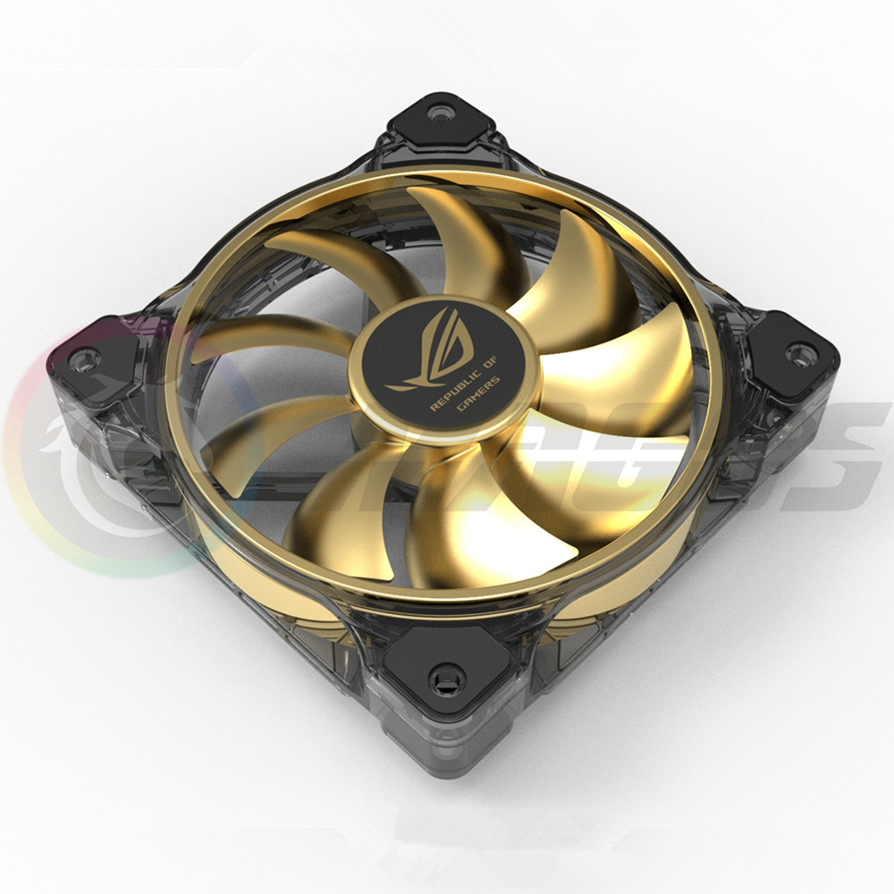 Computer Case Fan Metal Sticke - Pc Gaming Lounge ulasan dan harga