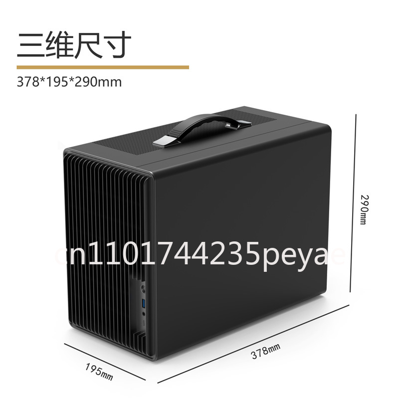 P40 Mesh Portable ITX Mini Gam - Pc Gaming Case ulasan dan harga