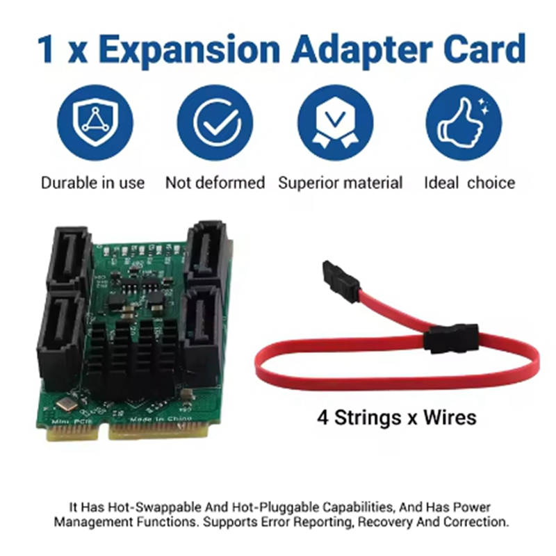Mini PCI-E To SATA3.0 Riser Ca - Pcie Riser Cable ulasan dan harga