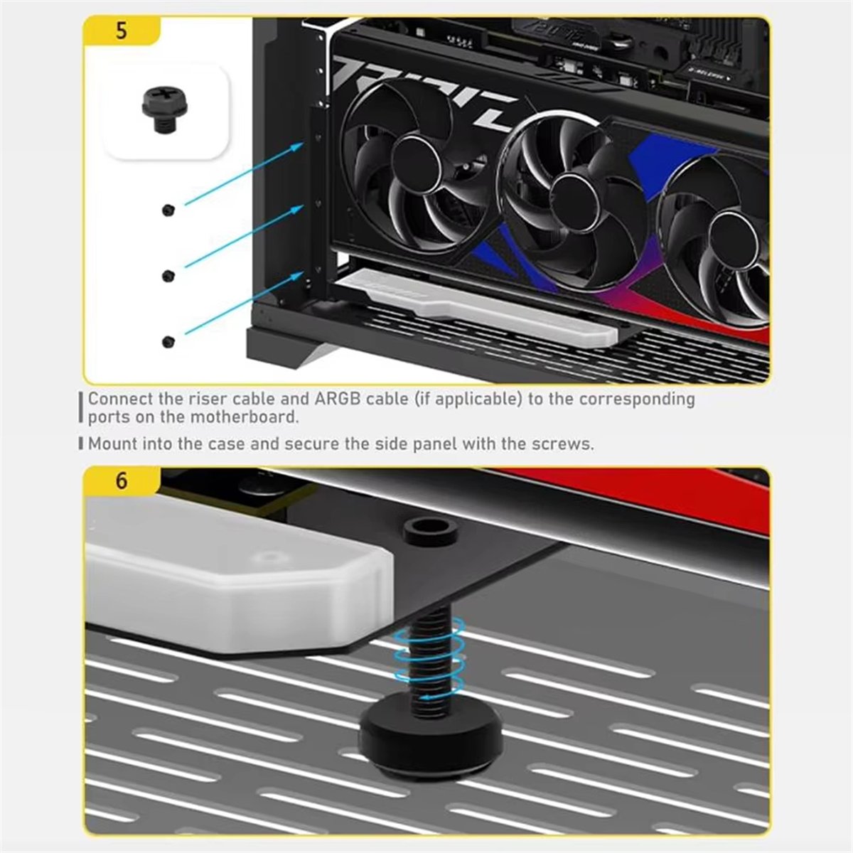 A14M Vertical GPU Mounting Bra - Pcie Riser Cable ulasan dan harga