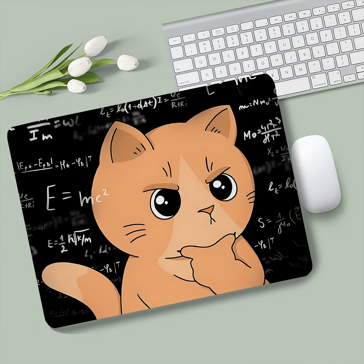 Nerdy Smart Orange Cat Desk Pa - Pc Gaming Orange ulasan dan harga