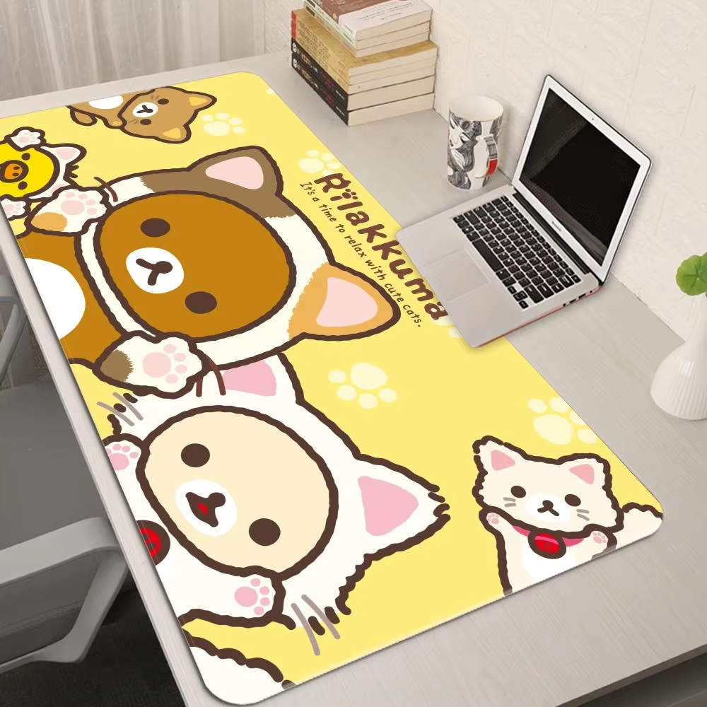 XXL Cartoon Pink Mouse Pad Ani - Rgb Mousepad ulasan dan harga