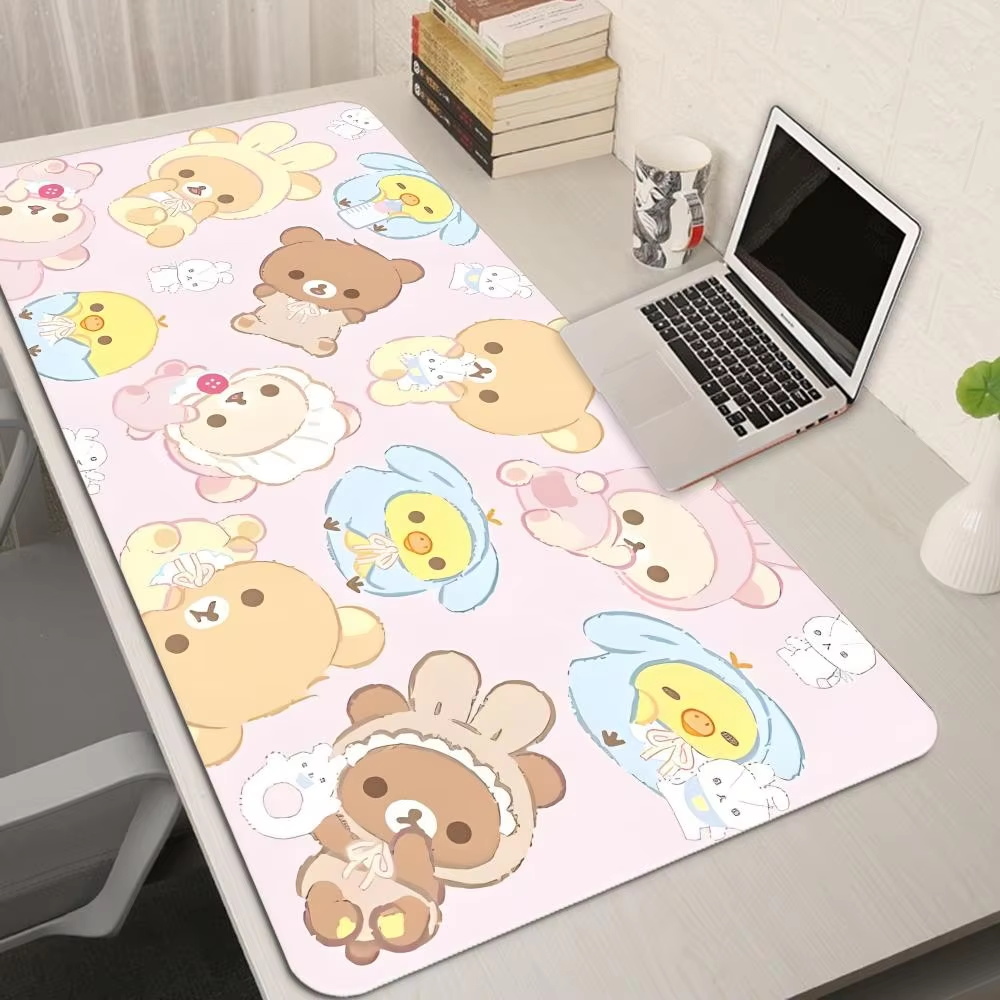 XXL Cartoon Pink Mouse Pad Ani - Rgb Mousepad ulasan dan harga