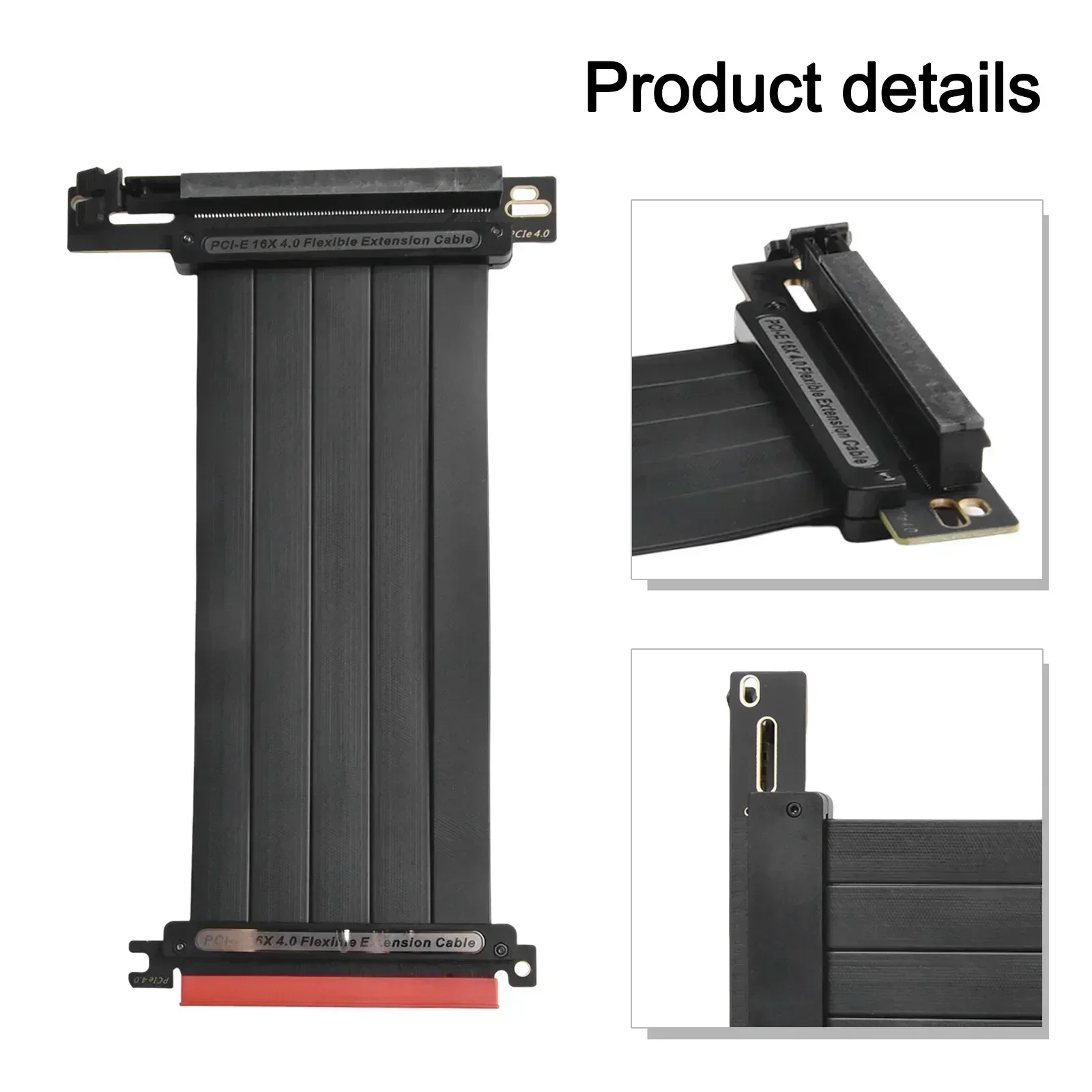 TEUCER PCI-E 4.0 X16 Riser Cab - Pcie Riser Cable ulasan dan harga