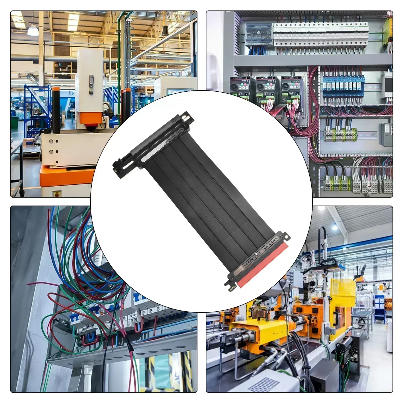 TEUCER PCI-E 4.0 X16 Riser Cab - Pcie Riser Cable ulasan dan harga