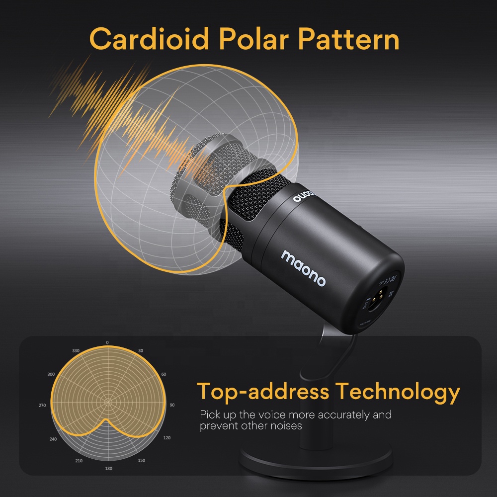 Maono Vlog Live Gamer Microfon - Gaming Microphone ulasan dan harga