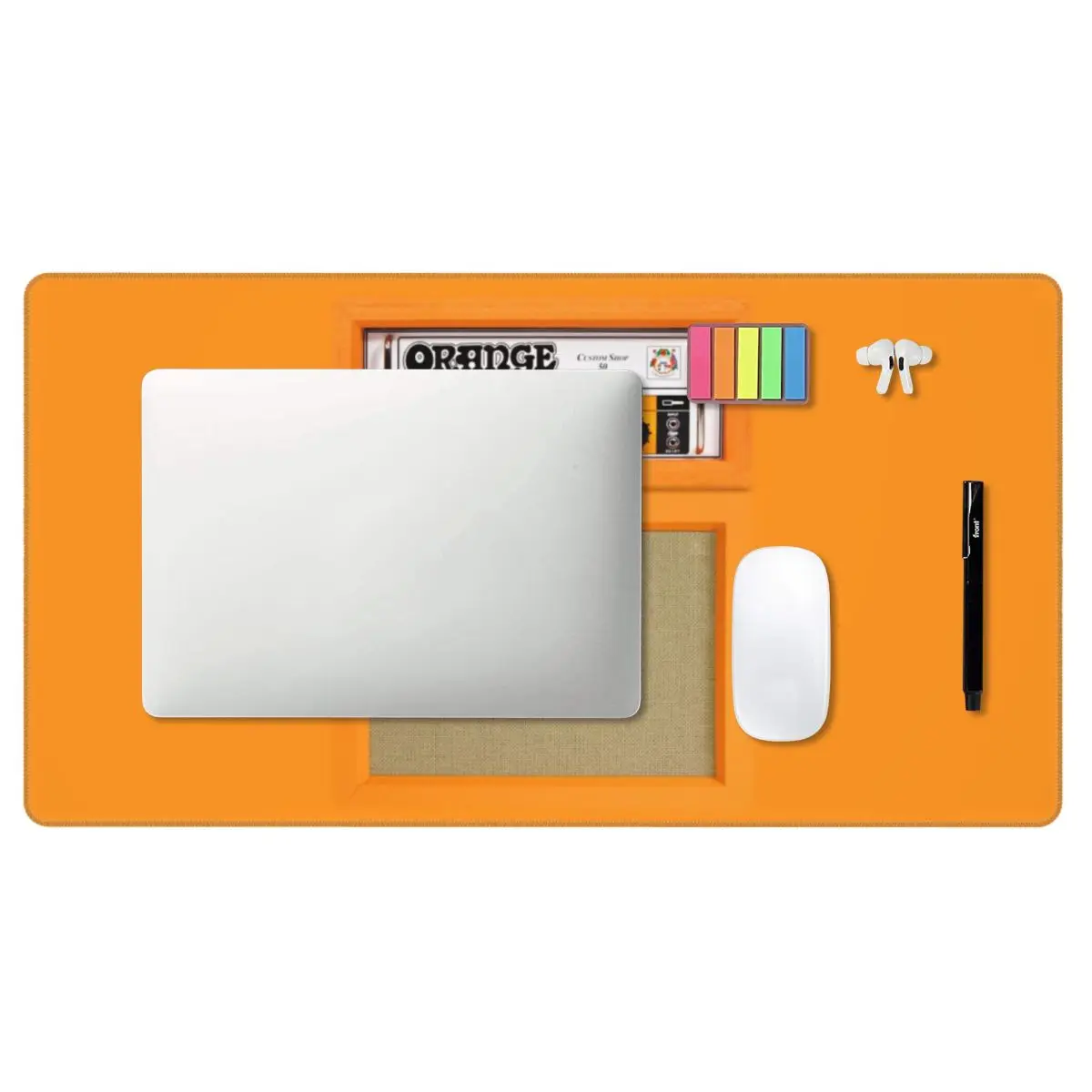 Large Mouse Pad Orange Color A - Pc Gaming Orange ulasan dan harga