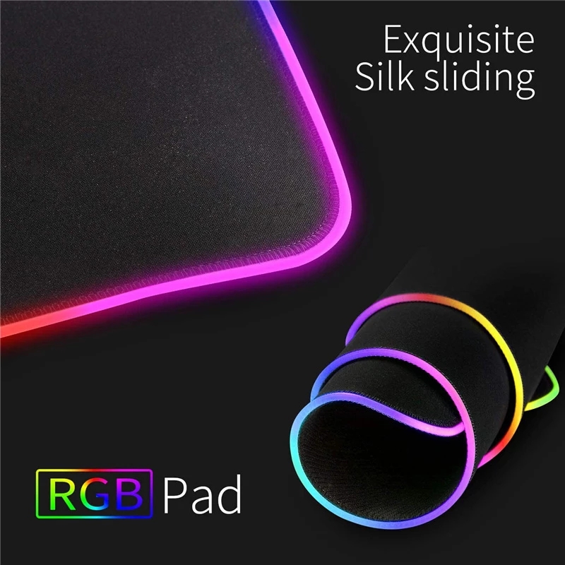 RGB Gaming Mouse Pad LED Light - Rgb Mousepad ulasan dan harga