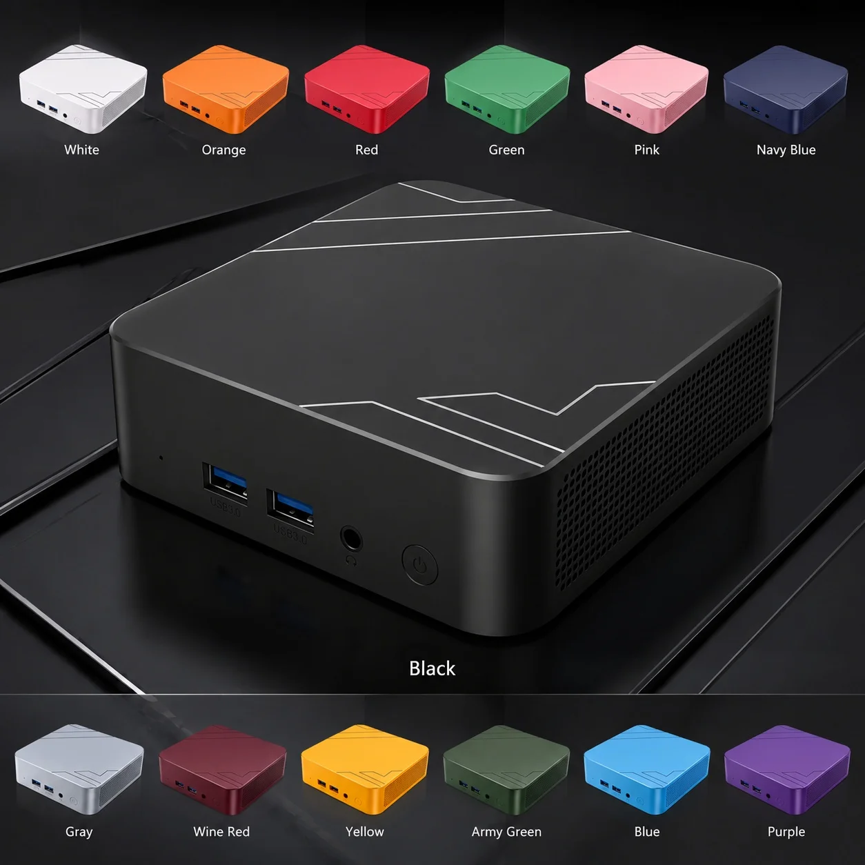 Orange Mini PC, Intel Celeron  - Pc Gaming Orange ulasan dan harga