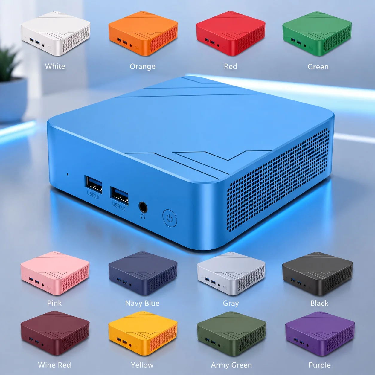 Orange Mini PC, Intel Celeron  - Pc Gaming Orange ulasan dan harga