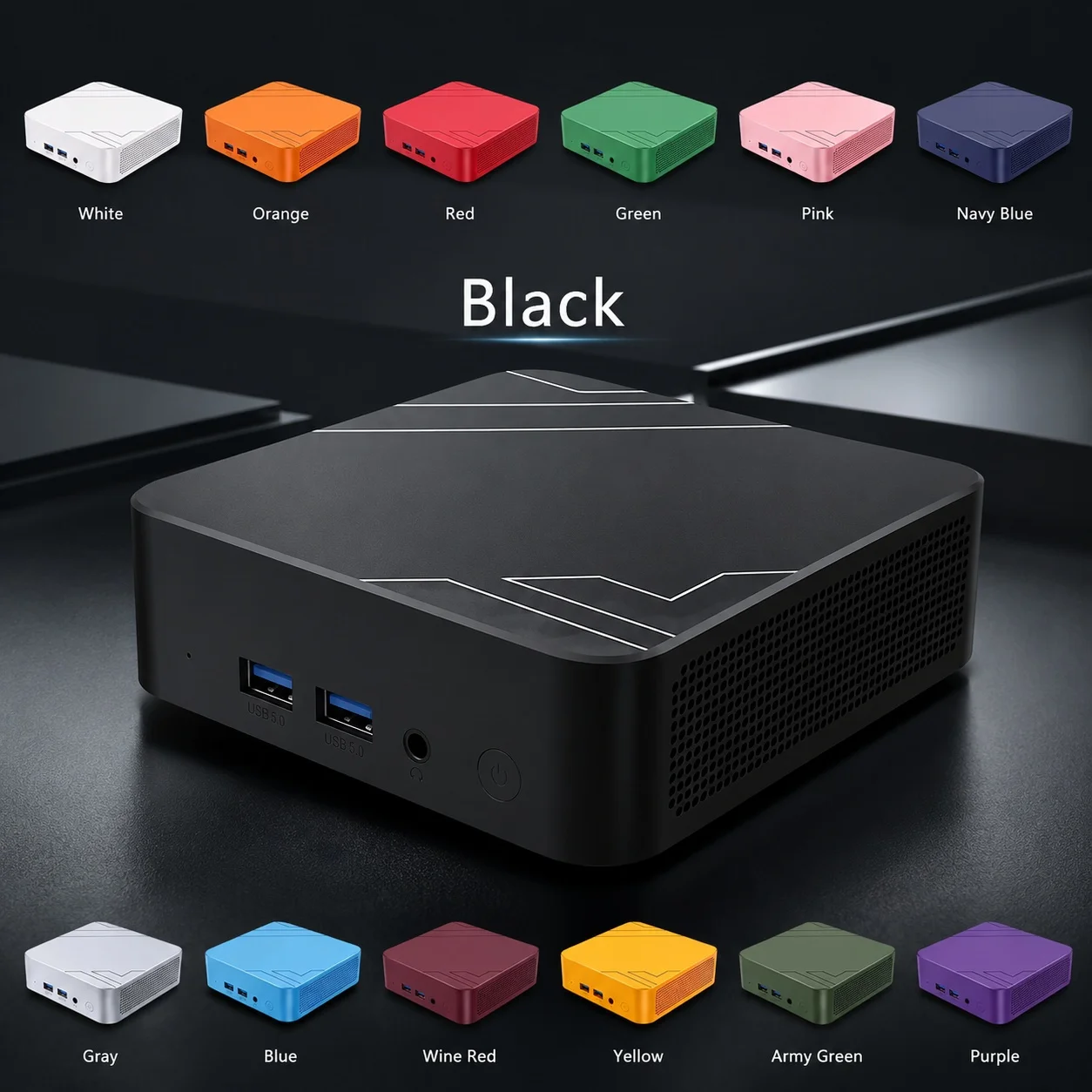Orange Mini PC, Intel Celeron  - Pc Gaming Orange ulasan dan harga